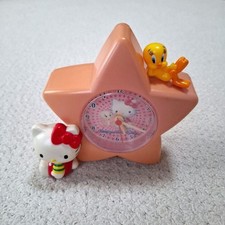Tweety Hello Kitty Star Clock