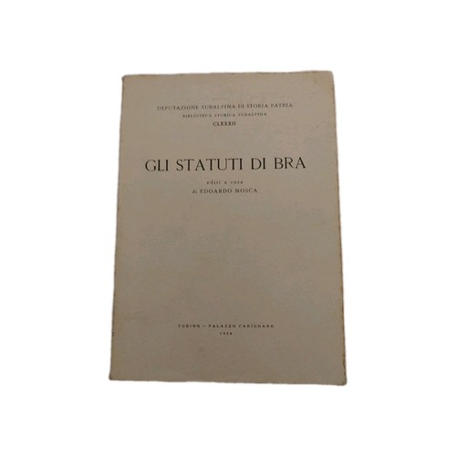 Gli statuti bra mosca 1958 - bra,