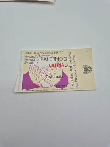 Biglietto calcio palermo - calcio,