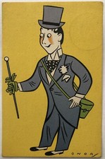 Cartolina Pubblicitaria MACARIO ALFA film allegria battute cinema T16