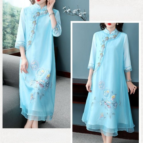 Abito etnico donna qipao - donna,