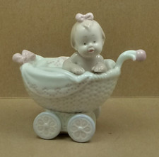 morena porcellana bimba nel passeggino cm 12 x 10