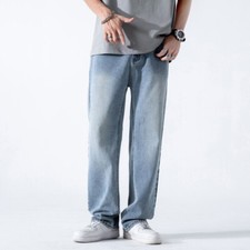 Uomo Gamba Dritta Jeans Slim