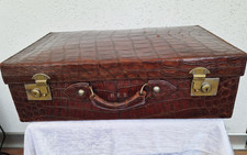 Antica valigia/pelle di