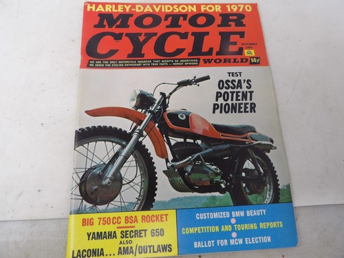 Motor cycle world magazine - motor,