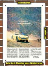 Metal Sign - 1962 Shelby AC