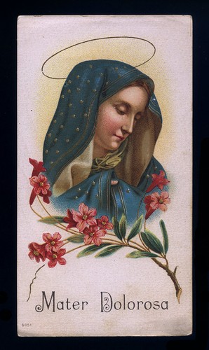 Antico santino cromo holy card - santino, cromo-holy