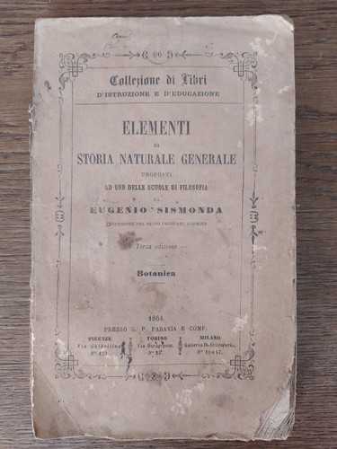 Elementi storia naturale - storia,