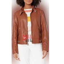 Handmade Women Brown Genuine