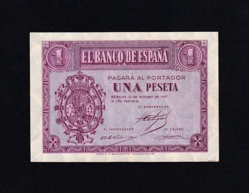 Peseta 1937 serie - 1,