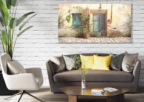 Quadro shabby bicicletta