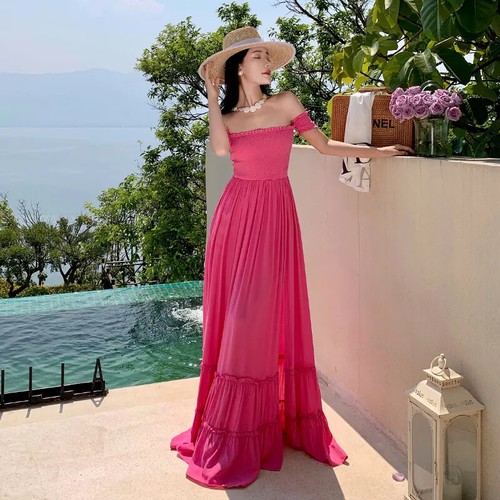 Vestito abito elegante lungo - abito,