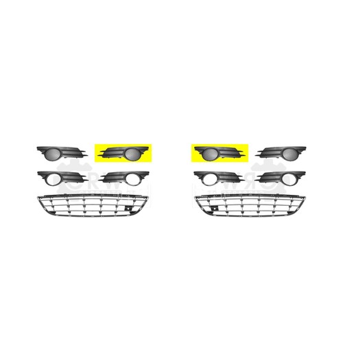 Kit griglia ventilazione