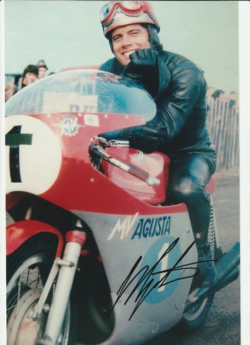 Autografo giacomo agostini - autografo,