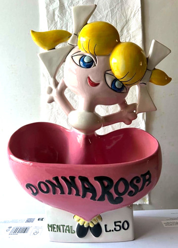 Ceramica pubblicitaria della