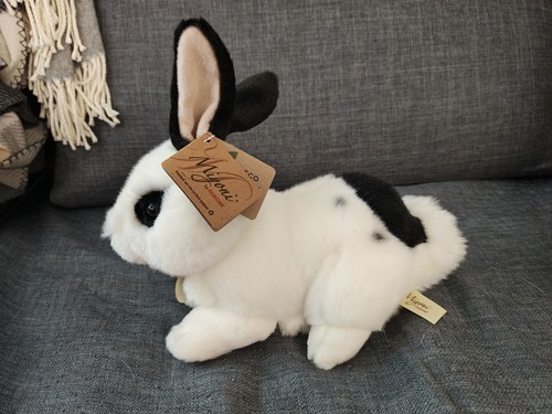 Peluche coniglietto rex bianco - coniglietto,