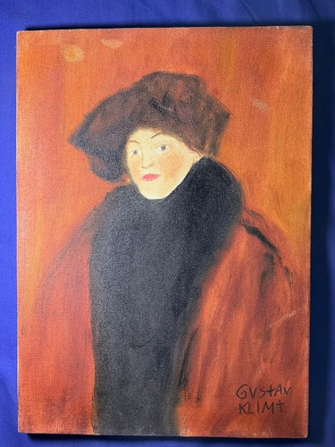 Gustav klimt dipinto olio - dipinto, su