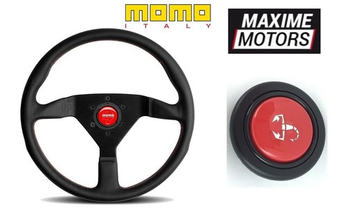 Volante momo montecarlo nero - volante,