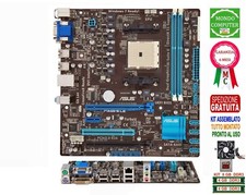 SCHEDA MADRE SOCKET FM1 ASUS F1A55- M LE + CPU AMD DUAL CORE A3400 + 8GB RAM