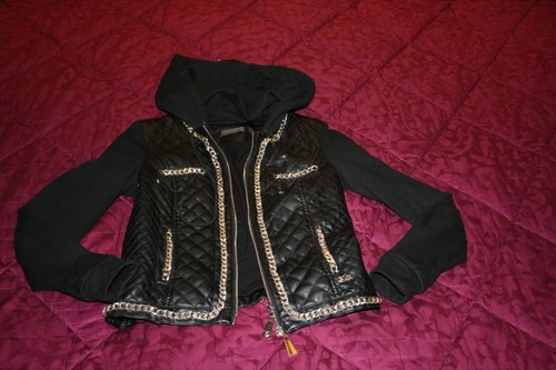 Giubotto pelle twin set taglia - giubotto,
