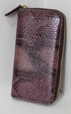 Portafoglio Silvano Biagini pochette designer italiano zip intorno pelle nuovo raro