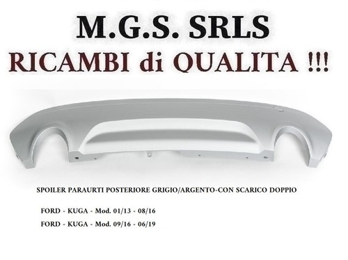 Spoiler paraurti posteriore - spoiler,