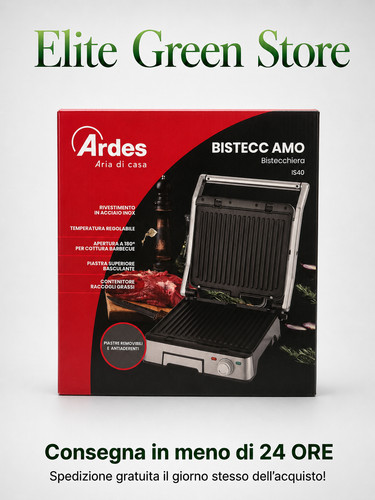 Ardes bistecchiera elettrica - ardes,