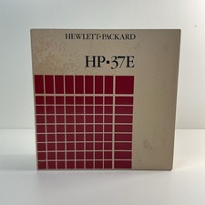 Calcolatrice Hewlett-Packard HP 37E vintage nuova NOS