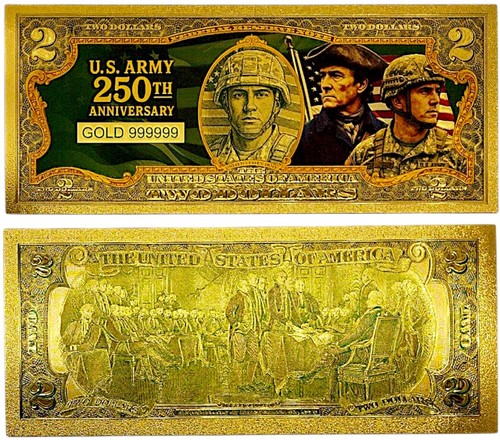Banconota 250 anniversario - banconota,