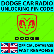 DODGE RADIO PIN SBLOCCO CODICE