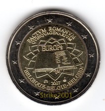 2 EURO COMMEMORATIVO BELGIO 2007 Trattato di Roma FDC