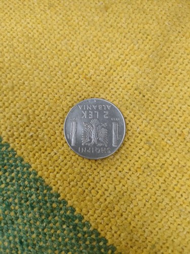 Monete lek albania vittorio - lek,