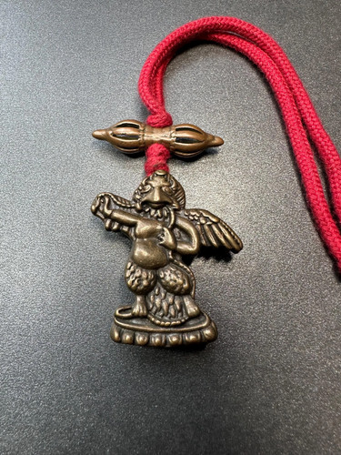 Ciondolo ottone garuda - ciondolo,