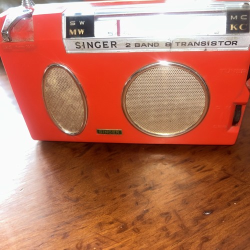 Radio portatile singer rara - radio,