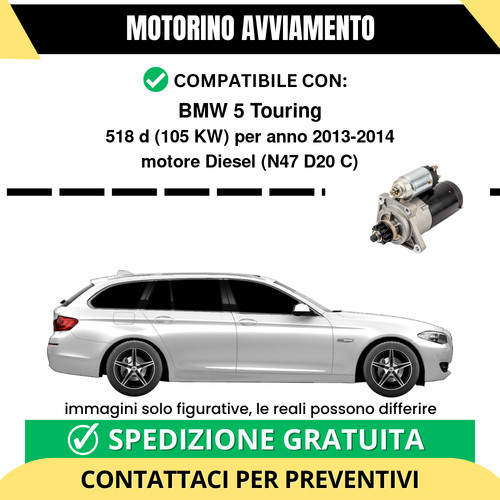 Motorino avviamento bmw - motorino,