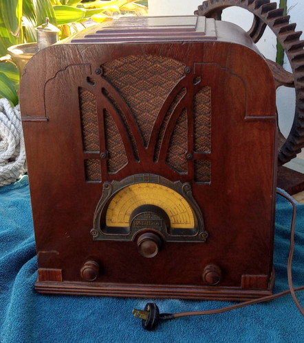 Antica radio valvole 1932 - antica,