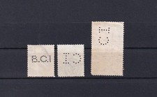 Francobolli Perfin usati SA14b