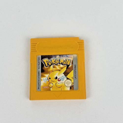 Pokemon giallo game - game, boy