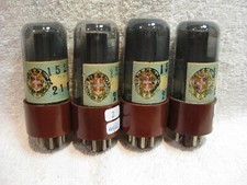 6F6GT FIVRE VALVOLE NOS VINTAGE QUARTETTO  STRONG SELECTED SMOKED TUBES