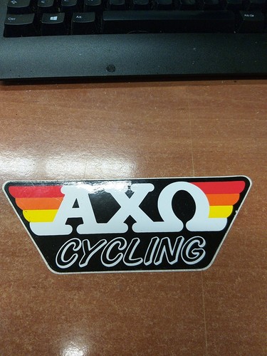 Adesivo vintage axo cycling - vintage,