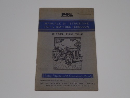Ferguson diesel tipo f - tipo,