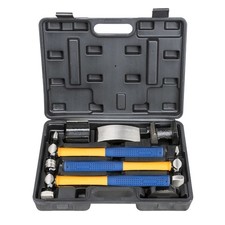 Kit Martelli e Tassi per Carrozziere Riparazione Auto Valigetta Set 7 Pezzi
