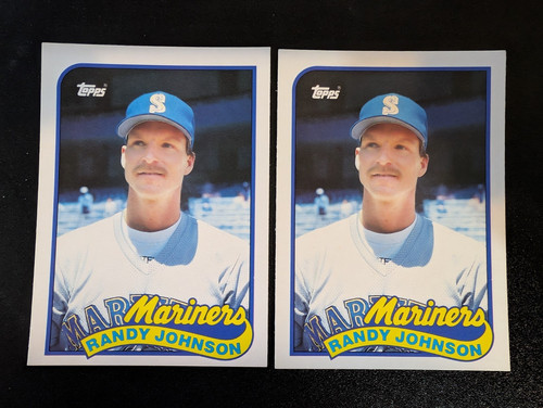 Randy johnson 1989 topps - johnson,