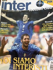 CALCIO : Rivista UFFICIALE INTER Football Club . N. 8 2006 .ZAMORANO MATERAZZI