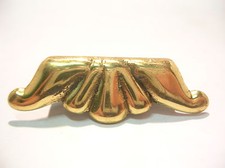 A-DA5-022  ferma specchio  RESTAURO MOBILE stile ottone vintage