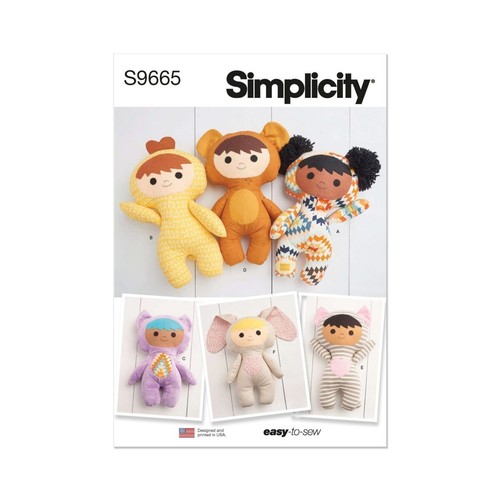 Simplicity 9665 peluche - 9665,