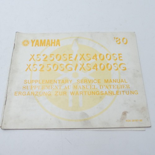 Yamaha 250 400 sg - xs,
