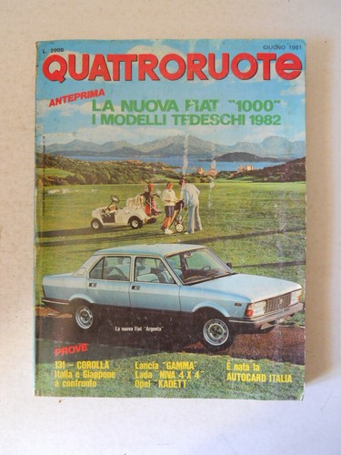 Quattroruote 308 1981 - 1981, maxi