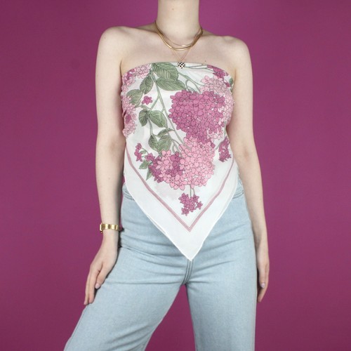 Sciarpa rosa vintage anni - , 80