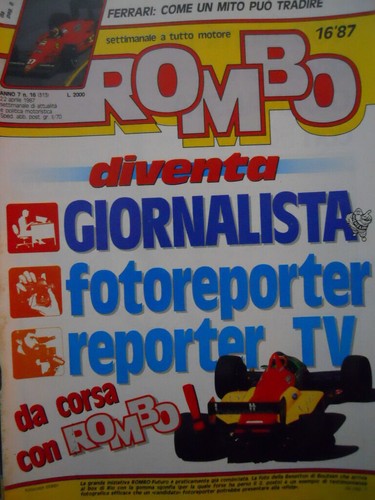 Rombo 1987 con - rombo, poster